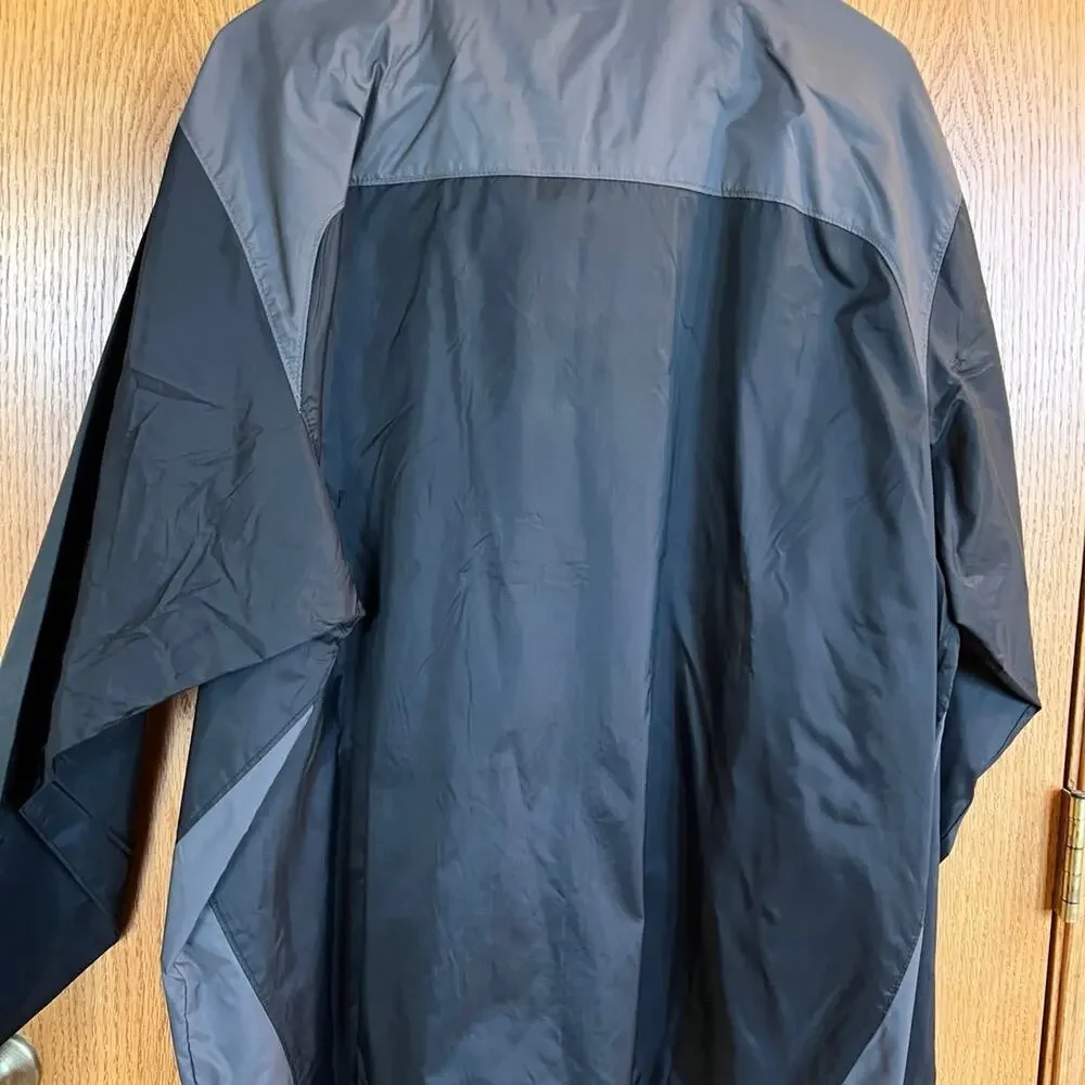 Columbia Great Lakes Rain Jacket.  Black and gray.  Men’s size L jacket